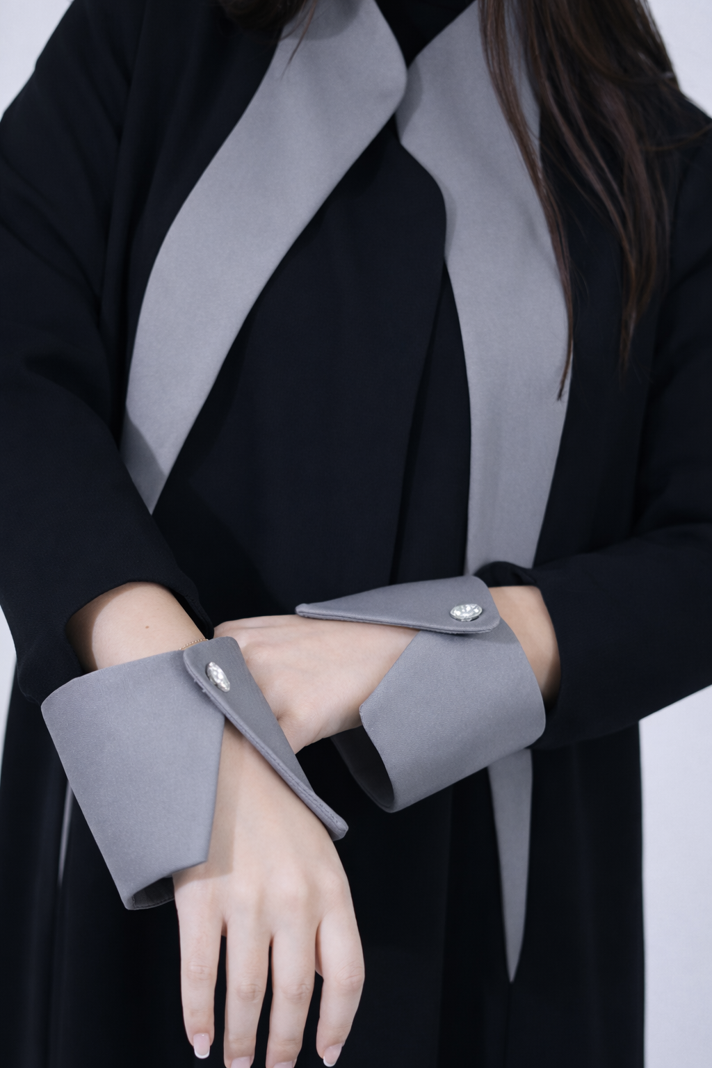 Luxury Modern Black Elegant Abaya for Women